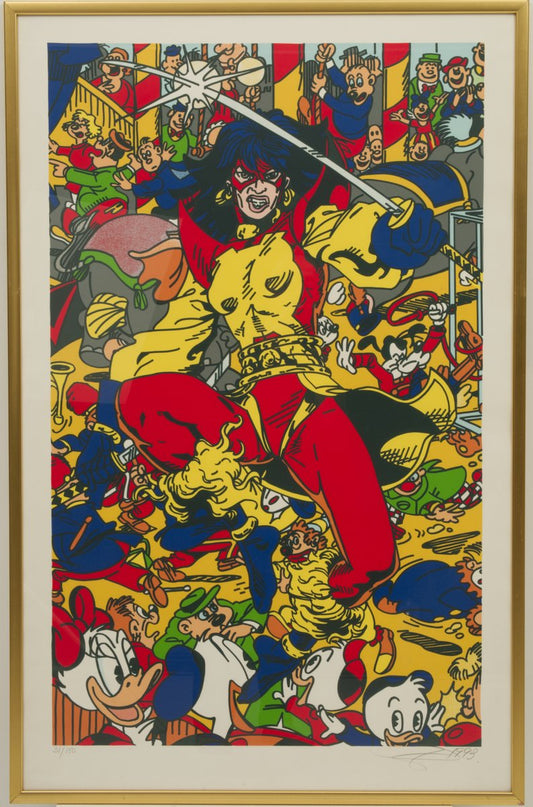 Silkscreen Print by Gudmundur Erro for GKM, 1993