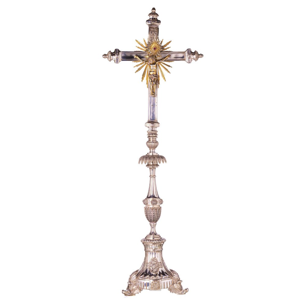 Silver Altar Cross, 19th Century