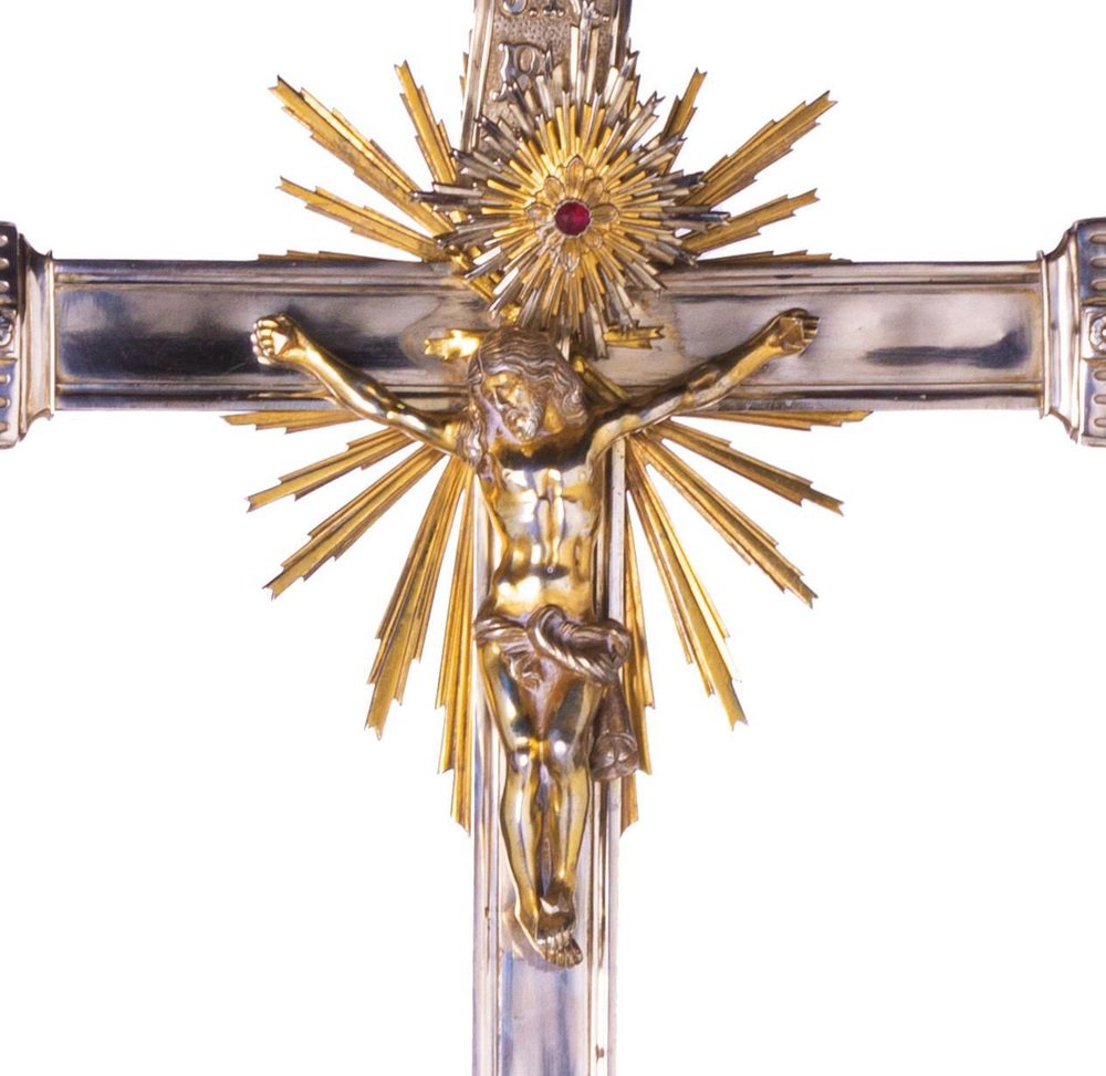 Silver Altar Cross, 19th Century