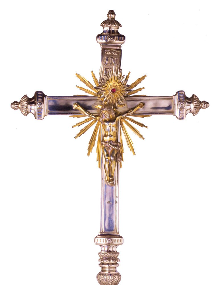 Silver Altar Cross, 19th Century