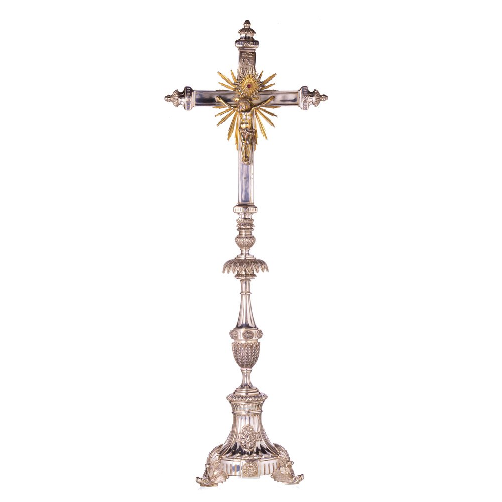 Silver Altar Cross, 19th Century