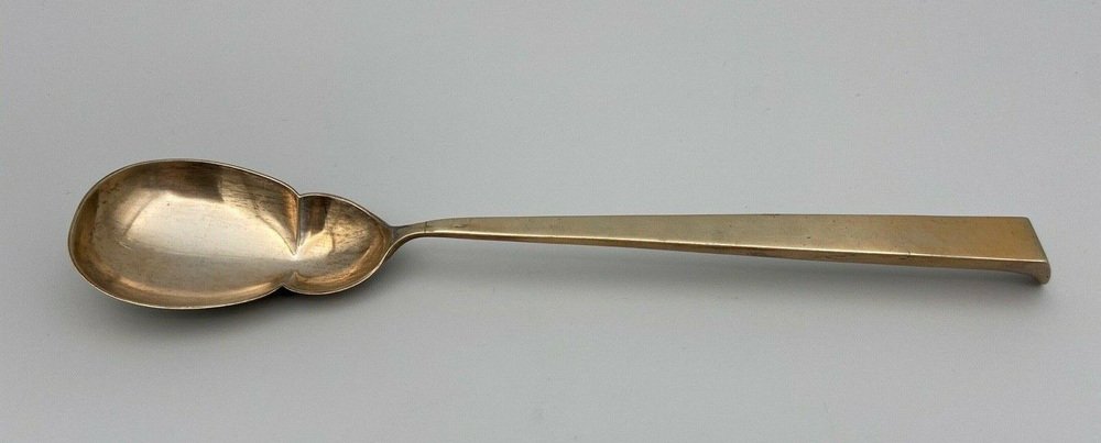 Silver and Vermeil Serving Utensils, 19th Century, Set of 2