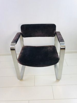 Silver Armchair by Eero Aarnio for Mobel Italia, 1970s-WQJ-734263