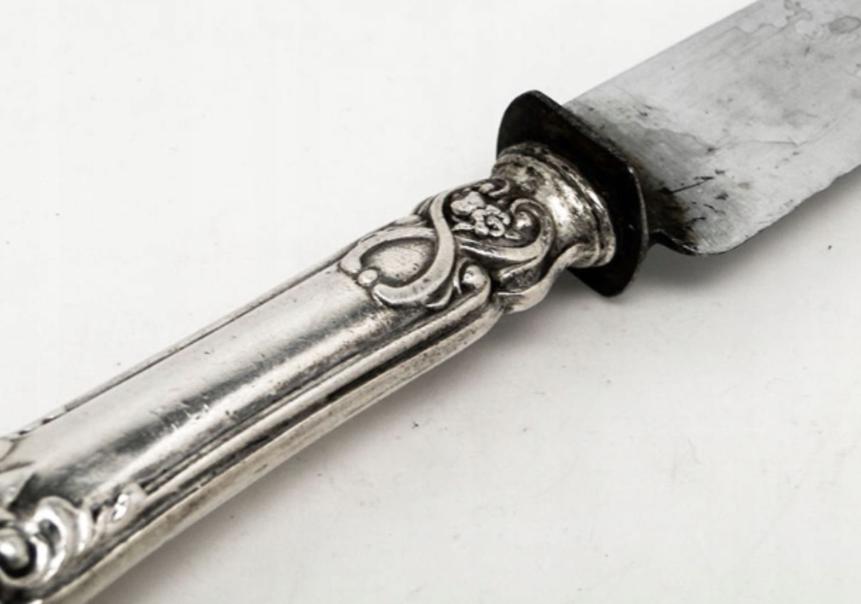 Silver Beef Knife, France, 1900s