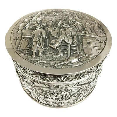 Silver Box with a Scene After Jan Steen's Tooth Puller, 1651-UCH-1224965