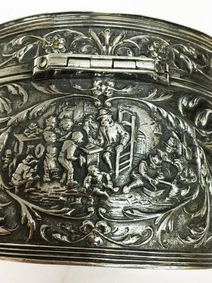 Silver Box with a Scene After Jan Steen's Tooth Puller, 1651-UCH-1224965