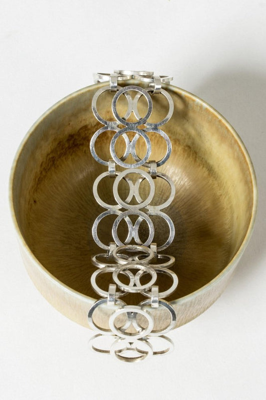 Silver Bracelet by Cecilia Johansson, 1975