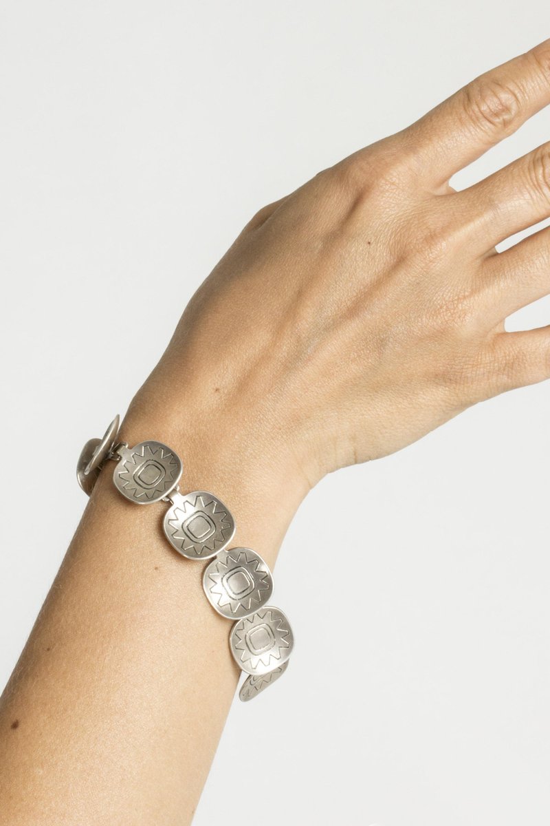 Silver Bracelet from Atelier Borgila, 1958