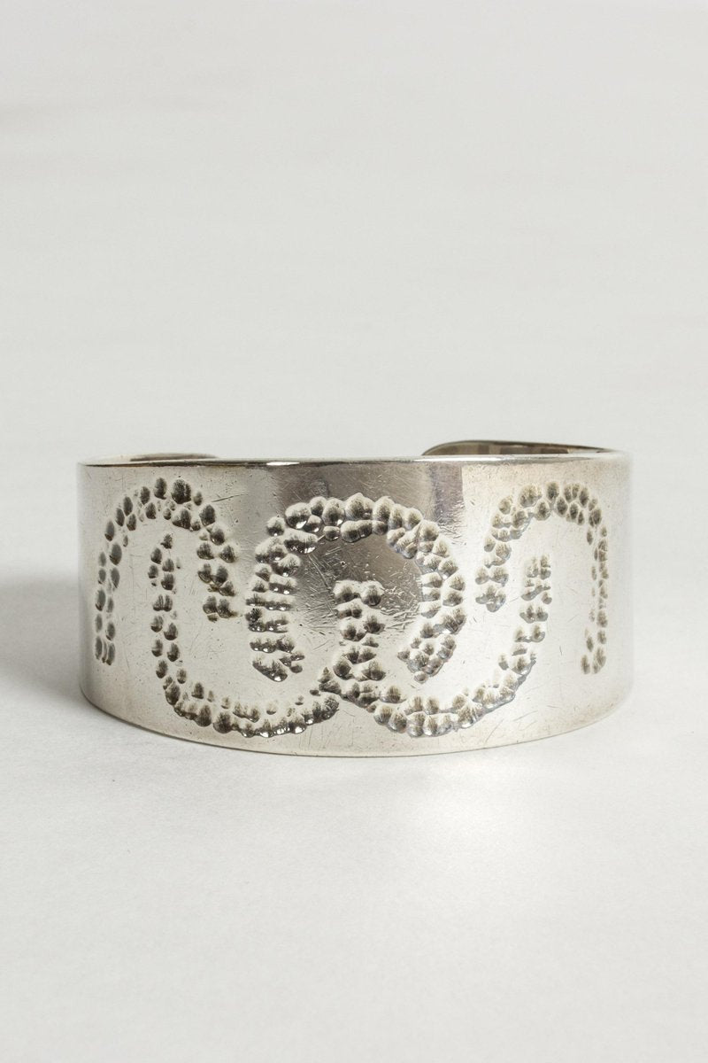 Silver Bracelet from Atelier Borgila, 1977