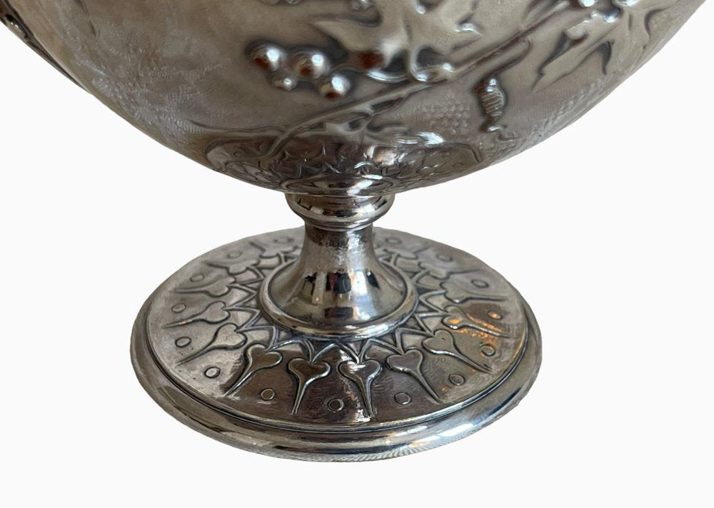 Silver Bronze Vase from Barbedienne & Sevin