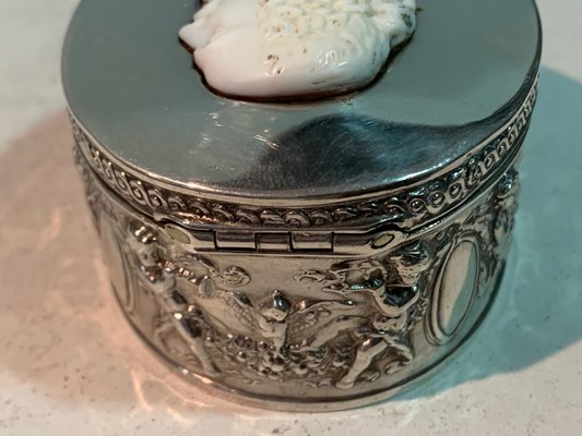 Silver & Cameo Box from Neresheimer und Solme de Hanau-IKW-787855