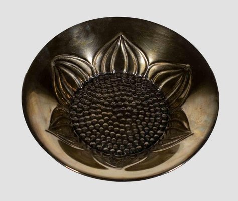 Silver Centrepiece with Sunflower, Mid-20th Century-ZCI-1775742