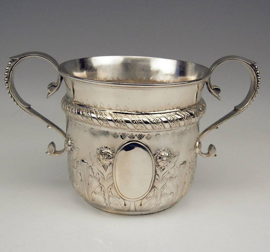 Silver Champagne Wine Cooler attributed to Walter & John Barnard, London, 1889