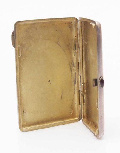 Silver Cigarette Case, 1890s