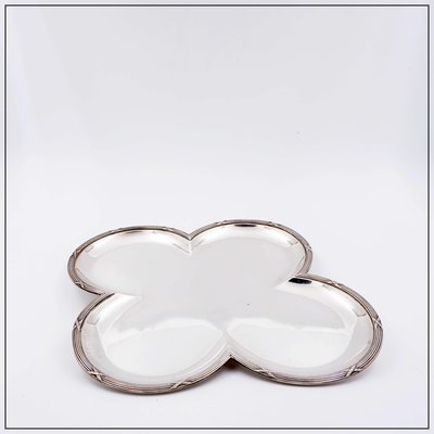 Silver Clover Tray by Alphonse Debain, Paris-NYF-2019198