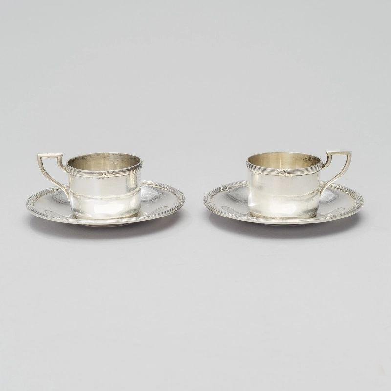 Silver Coffee Cups, Set of 4-WMV-1126992