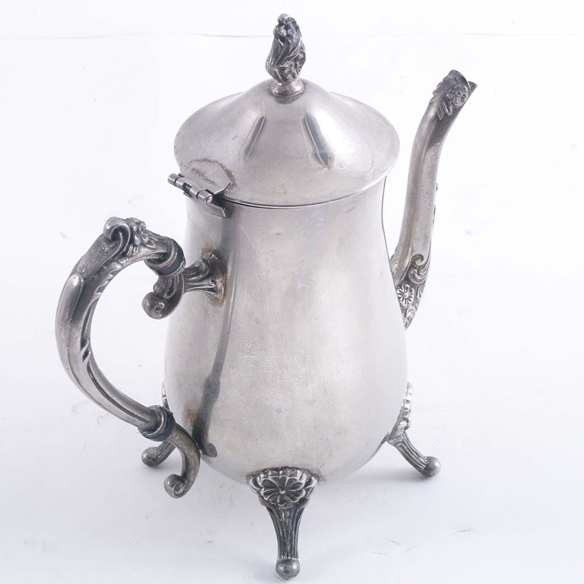 Silver Coffee Service Set, Set of 5