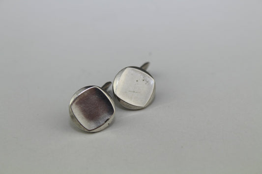 Silver Cufflinks from Württembergische Metallwaren Fabrik WMF, 1960s, Set of 2