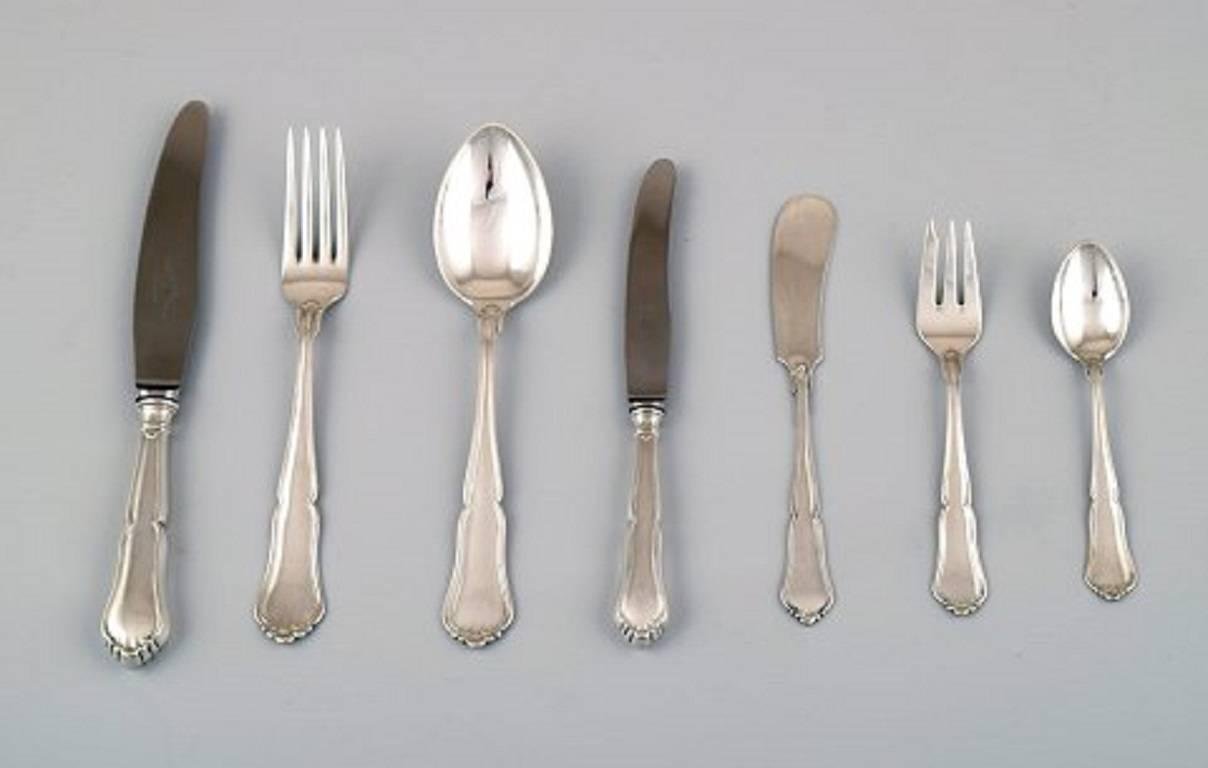 Silver Cutlery from Cohr, 1948, Set of 35