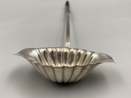 Silver Dessert Ladle by PB Berthier Philippe for Minerve & Bigorne-QKG-1357178