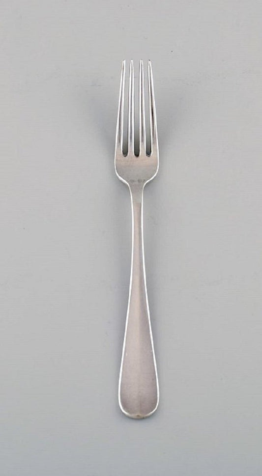 Silver Dinner Forks by Kay Bojesen, Denmark, Set of 6