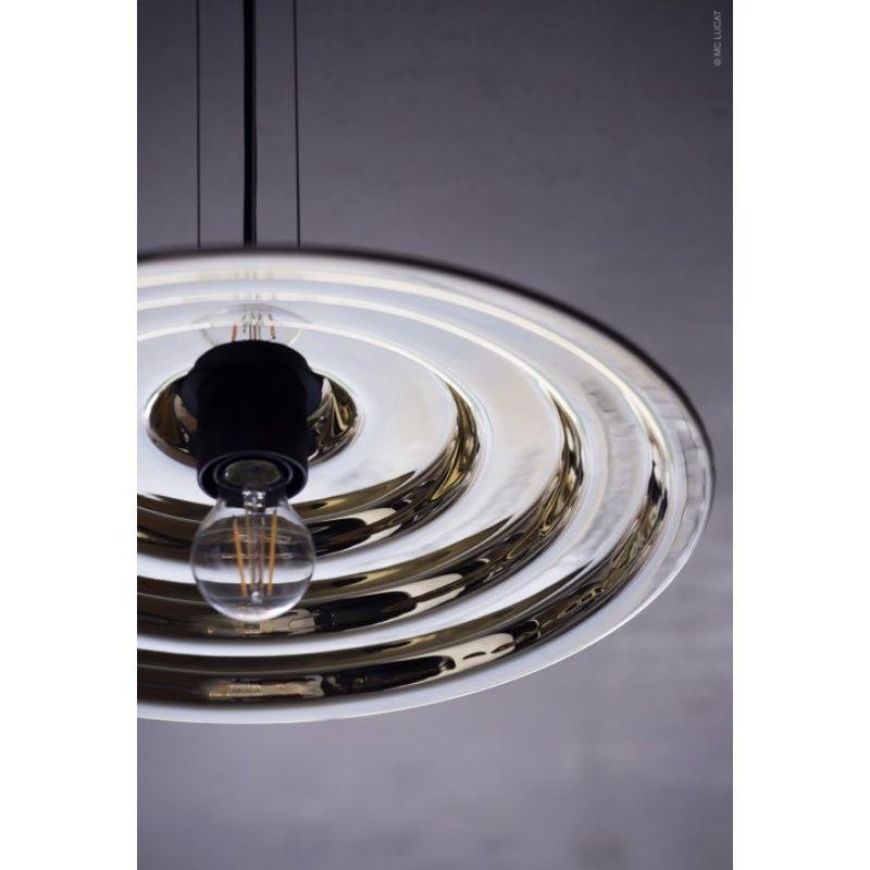 Silver Echo Ceiling Light, Large by Radar