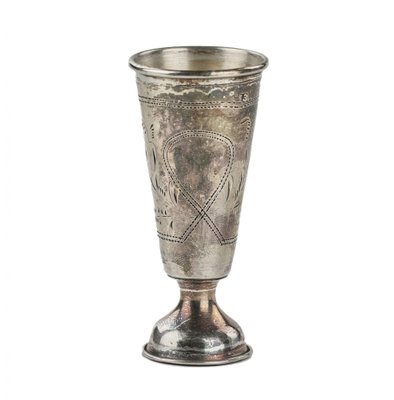 Silver Glass for Kiddush, Kyiv, 1890s-WMV-1722804