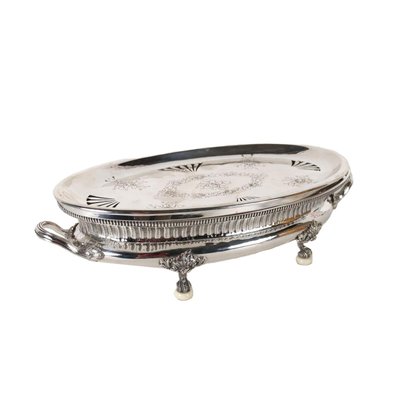 Silver Heater Food Plate from Messulam-VMM-1314210