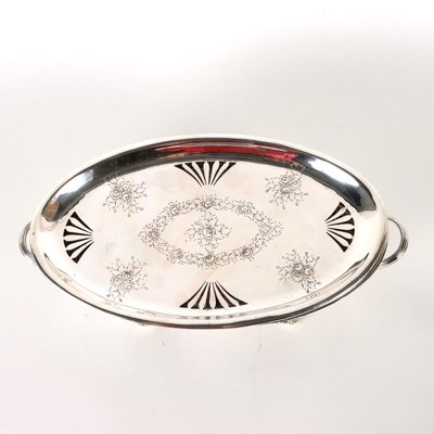 Silver Heater Food Plate from Messulam-VMM-1314210