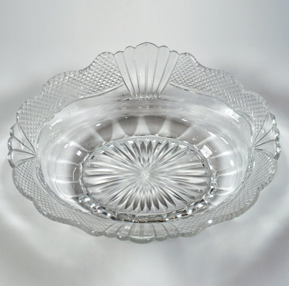 Silver Jardiniere with Artfully Cut Glass Insert from Wilkens & Sons., Germany, 1894