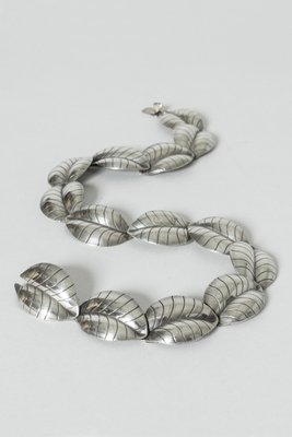 Silver Leaves Collier from Kaplans, 1957-NL-682363