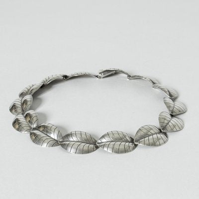 Silver Leaves Collier from Kaplans, 1957-NL-682363