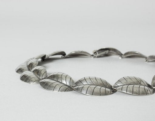 Silver Leaves Collier from Kaplans, 1957-NL-682363