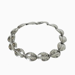 Silver Leaves Collier from Kaplans, 1957-NL-682363