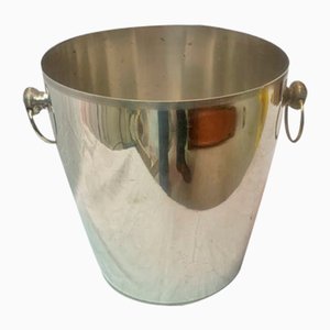 Silver Metal Champagne Bucket, 1960s-BZK-627435