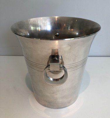 Silver Metal Champagne Bucket-BA-1365869