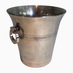 Silver Metal Champagne Bucket-BA-1365869