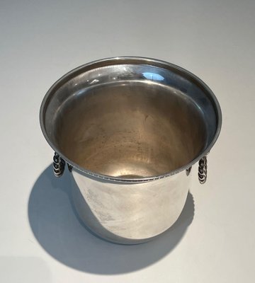 Silver Metal Champagne Buckets, 1970s, Set of 2-BA-1694747