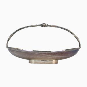 Silver Metal Dish-NE-1342373