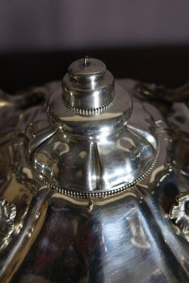 Silver Metal Samovar from Christofle House-WSV-1169852