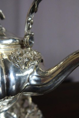 Silver Metal Samovar from Christofle House-WSV-1169852