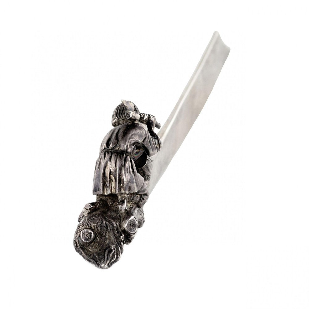 Silver Paper Knife, 19th Century