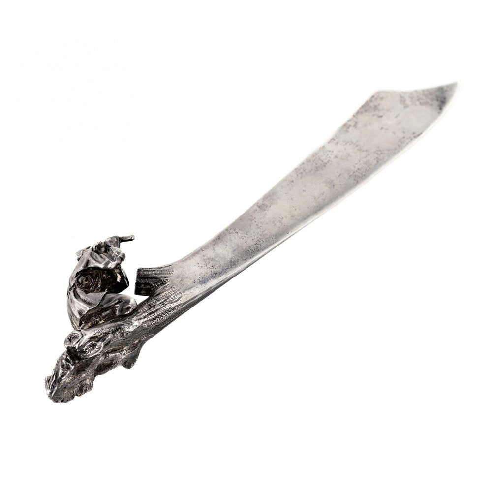 Silver Paper Knife, 19th Century