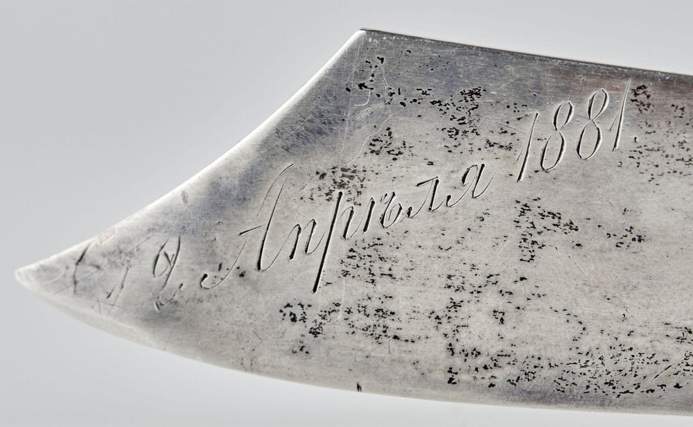 Silver Paper Knife, 19th Century