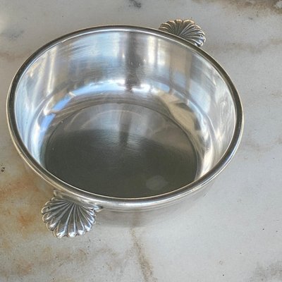 Silver Plate Metal Bowl by Felix Frères, France-UR-1042455