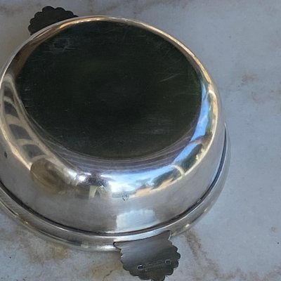 Silver Plate Metal Bowl by Felix Frères, France-UR-1042455