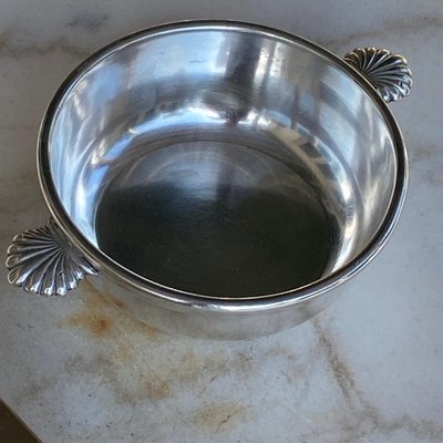 Silver Plate Metal Bowl by Felix Frères, France-UR-1042455