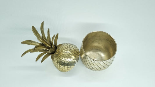 Silver-Plated Brass Pineapple, 1960s