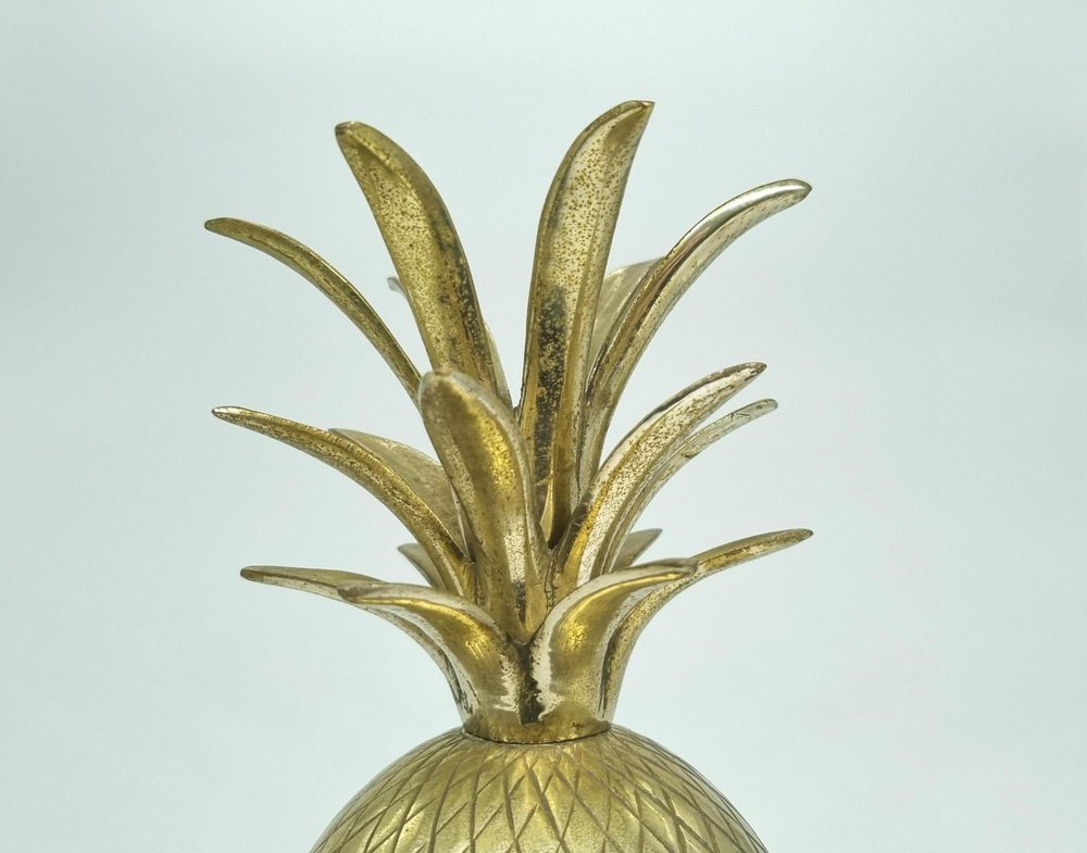 Silver-Plated Brass Pineapple, 1960s