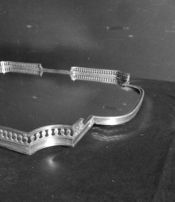 Silver-Plated Bronze Tray by A. Risler et Carré Paris-WSV-1422378